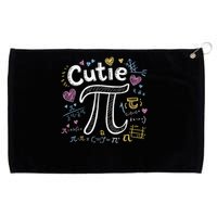 Cutie Pi Math Equation Coquette Bow Day Grommeted Golf Towel