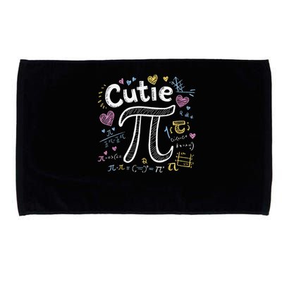 Cutie Pi Math Equation Coquette Bow Day Microfiber Hand Towel