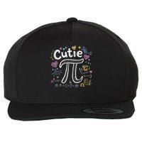 Cutie Pi Math Equation Coquette Bow Day Wool Snapback Cap