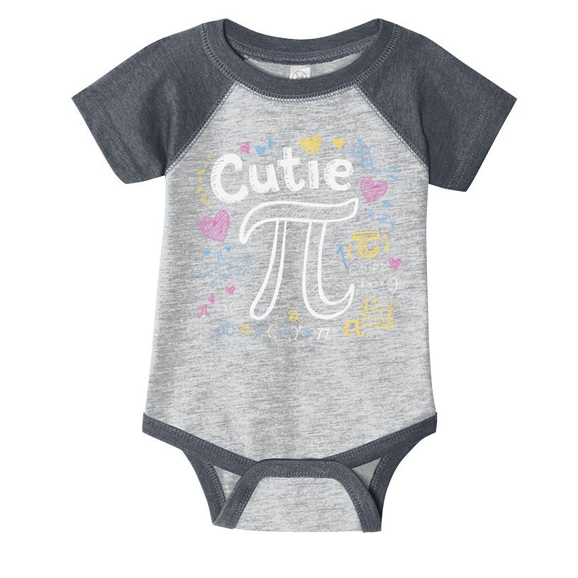 Cutie Pi Math Equation Coquette Bow Day Infant Baby Jersey Bodysuit