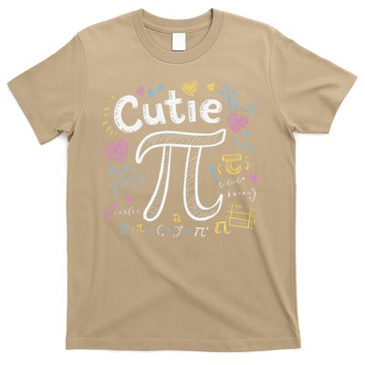 Cutie Pi Math Equation Coquette Bow Day T-Shirt