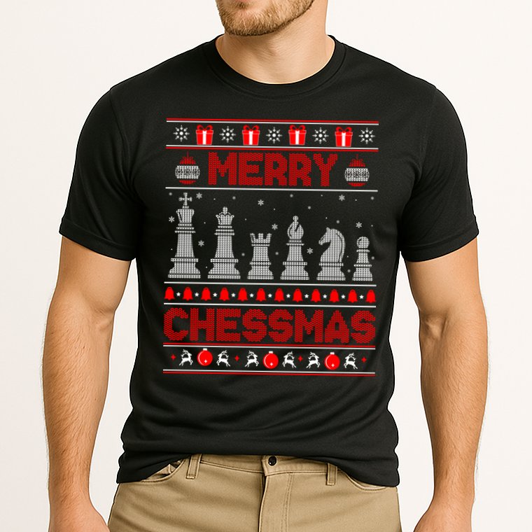 Chess Player Merry Chessmas Christmas Ugly Sweater Great Gift Performance Shirt