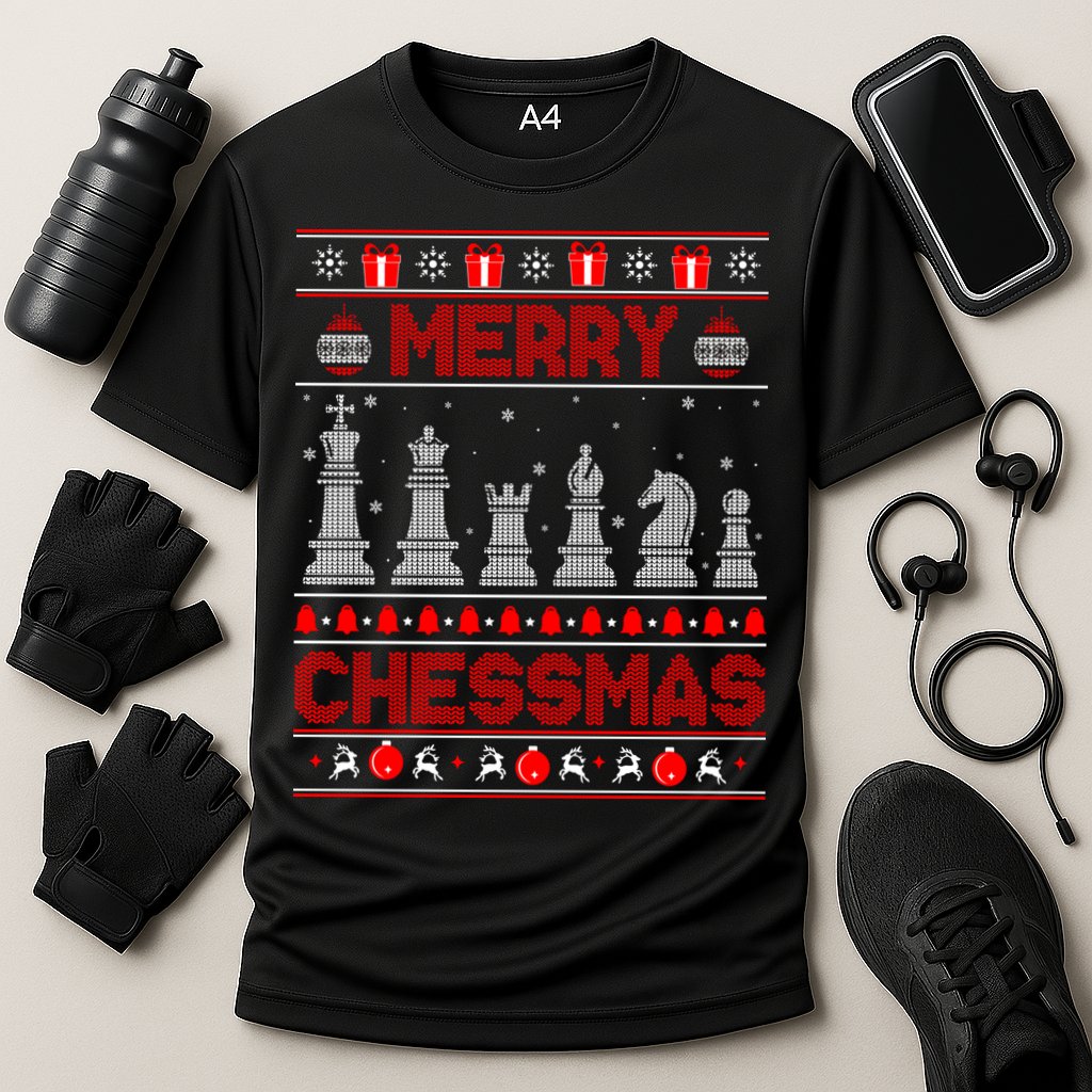 Chess Player Merry Chessmas Christmas Ugly Sweater Great Gift Performance Shirt
