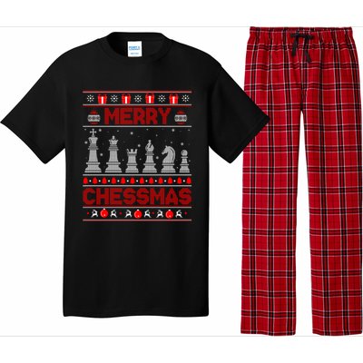 Chess Player Merry Chessmas Christmas Ugly Sweater Great Gift Pajama Set