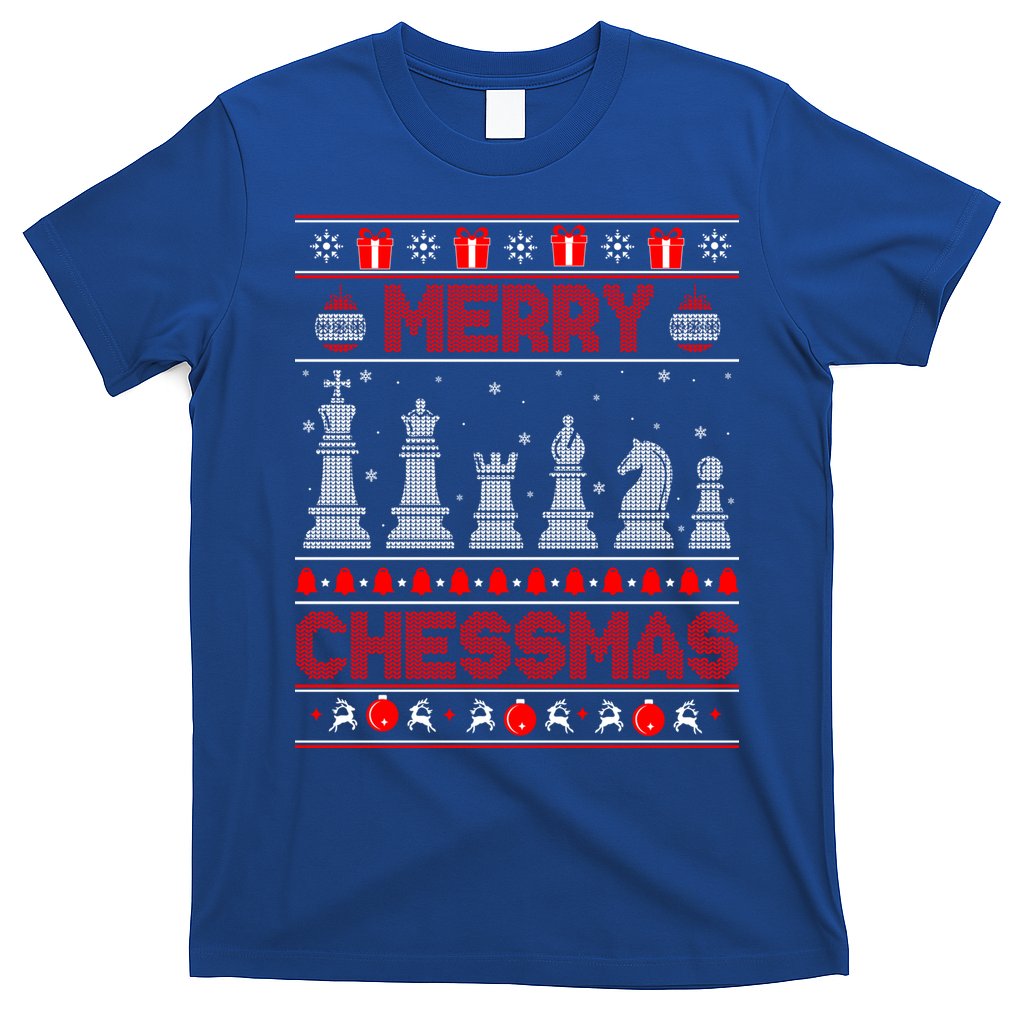 Chess Player Merry Chessmas Christmas Ugly Sweater Great Gift T-Shirt