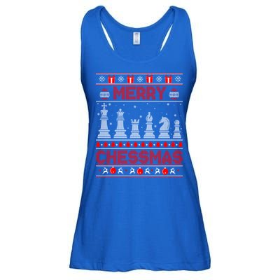 Chess Player Merry Chessmas Christmas Ugly Sweater Great Gift Ladies Essential Flowy Tank