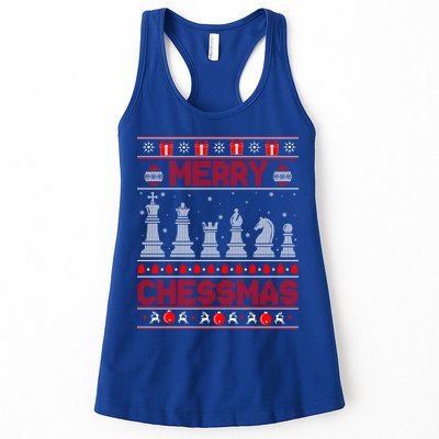 Chess Player Merry Chessmas Christmas Ugly Sweater Great Gift Womens Tank Top
