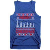Chess Player Merry Chessmas Christmas Ugly Sweater Great Gift Tank Top