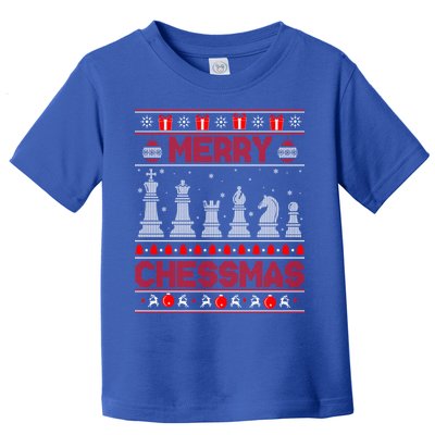 Chess Player Merry Chessmas Christmas Ugly Sweater Great Gift Toddler T-Shirt