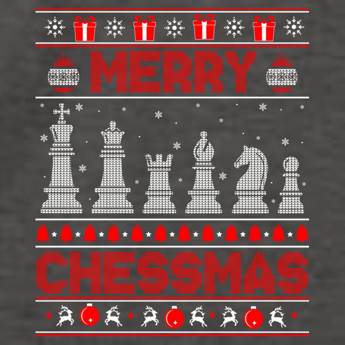 Chess Player Merry Chessmas Christmas Ugly Sweater Great Gift Vector Backpack