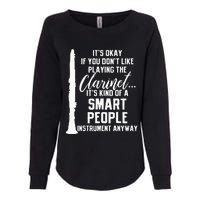 Clarinet Player Music Instrument Funny Gift Womens California Wash Sweatshirt