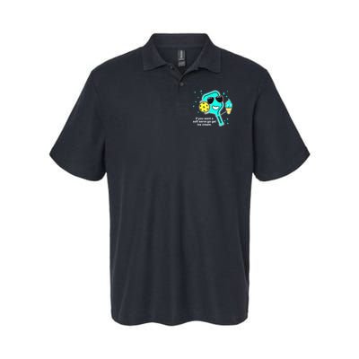 Cute Pickleball Meme If You Want A Soft Serve Go Get Ice Cream Gift Polo