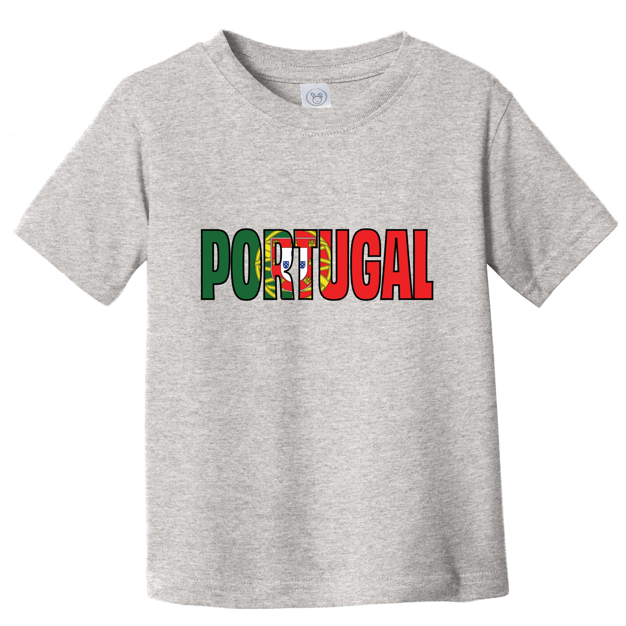 Cool Portugal Mashup Word Flag Toddler T-Shirt