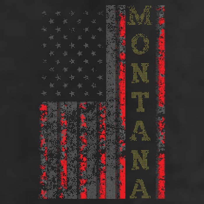 Cool Patriotic Montana Usa Us Flag 11oz C Handle Ceramic Mug