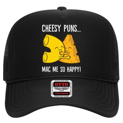Cheesy Puns Mac Me So Happy Funny Mac And Cheese Gift Hat