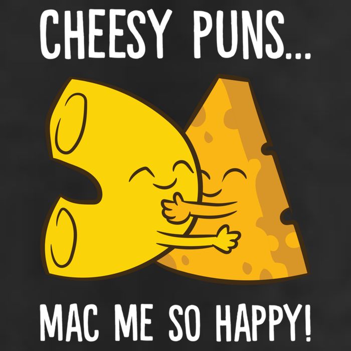 Cheesy Puns Mac Me So Happy Funny Mac And Cheese Gift Golf Towel