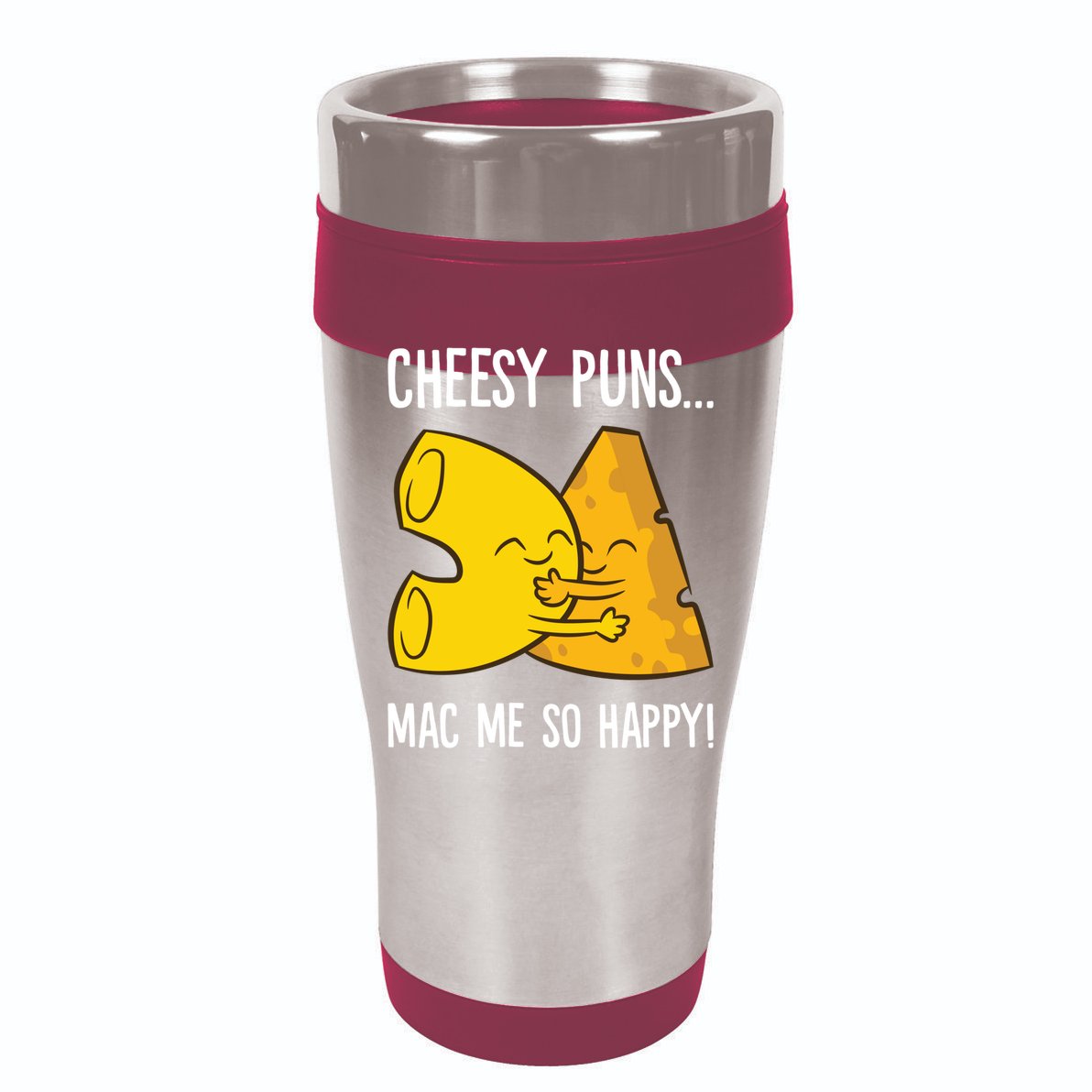 Cheesy Puns Mac Me So Happy Funny Mac And Cheese Gift Wool Snapback Cap