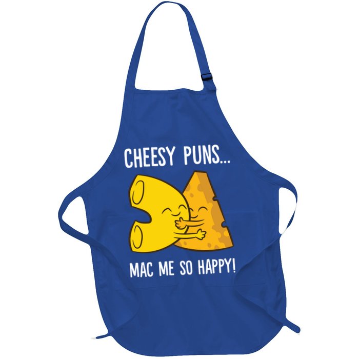 Cheesy Puns Mac Me So Happy Funny Mac And Cheese Gift Apron
