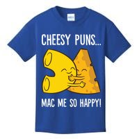 Cheesy Puns Mac Me So Happy Funny Mac And Cheese Gift Kids T-Shirt
