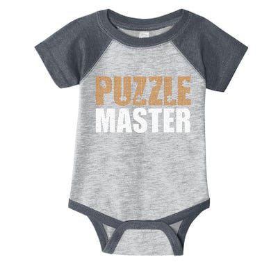 Cool Puzzle Master Jigsaw Piece Puzzle Lovers Infant Baby Jersey Bodysuit