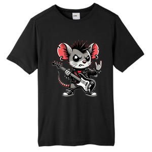 Cute Punk Mouse RockN Roll Goth Funny Punk Rock Music Funny Gift Tall Fusion ChromaSoft Performance T-Shirt