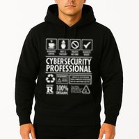 Cybersecurity Professional Not A Hacker Funny Job Hoodie