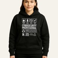 Cybersecurity Professional Not A Hacker Funny Job Hoodie