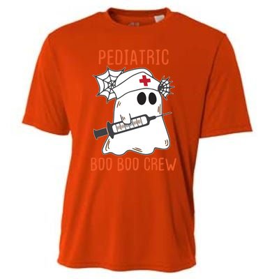 Cute Pediatric Nurse Halloween Ghost Rn Boo Boo Crew Cute Gift Cooling Performance Crew T-Shirt