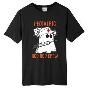 Cute Pediatric Nurse Halloween Ghost Rn Boo Boo Crew Gift Tall Fusion ChromaSoft Performance T-Shirt