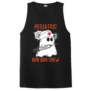 Cute Pediatric Nurse Halloween Ghost Rn Boo Boo Crew Gift PosiCharge Competitor Tank