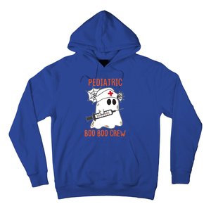 Cute Pediatric Nurse Halloween Ghost Rn Boo Boo Crew Gift Hoodie