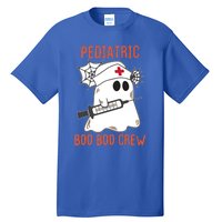 Cute Pediatric Nurse Halloween Ghost Rn Boo Boo Crew Gift Tall T-Shirt