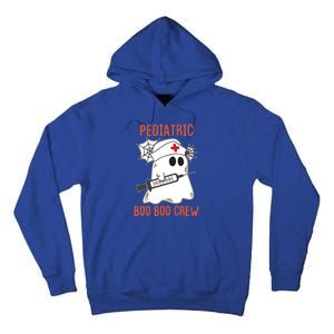 Cute Pediatric Nurse Halloween Ghost Rn Boo Boo Crew Gift Tall Hoodie