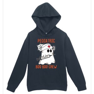 Cute Pediatric Nurse Halloween Ghost Rn Boo Boo Crew Gift Urban Pullover Hoodie