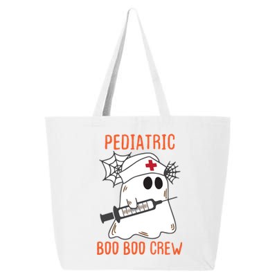 Cute Pediatric Nurse Halloween Ghost Rn Boo Boo Crew Gift 25L Jumbo Tote