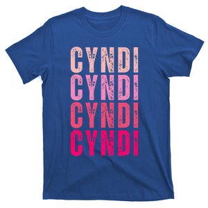 Cyndi Personalized Name I Love Cyndi T-Shirt