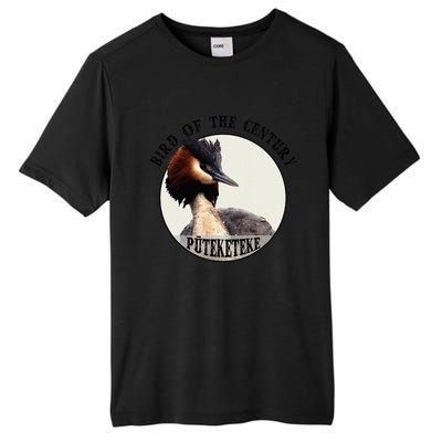 Cute Puteketeke New Zealand's Bird of the Century Flower  Tall Fusion ChromaSoft Performance T-Shirt