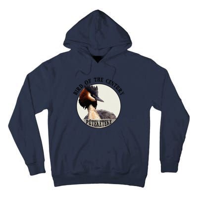 Cute Puteketeke New Zealand's Bird of the Century Flower  Tall Hoodie