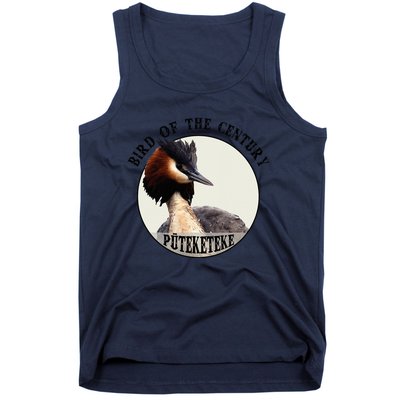 Cute Puteketeke New Zealand's Bird of the Century Flower  Tank Top