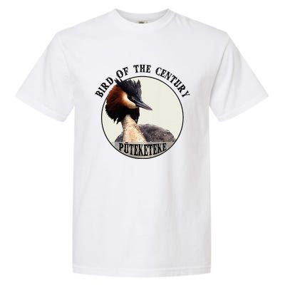 Cute Puteketeke New Zealand's Bird of the Century Flower  Garment-Dyed Heavyweight T-Shirt