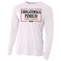 Chingatumaga Pendejo No Mas Naranja 2024 Election Cooling Performance Long Sleeve Crew