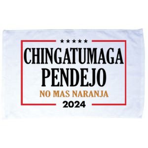 Chingatumaga Pendejo No Mas Naranja 2024 Election Microfiber Hand Towel