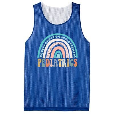 Christmas Pediatrics Nurse Pediatrician Peds Crew Flowers Gift Mesh Reversible Basketball Jersey Tank