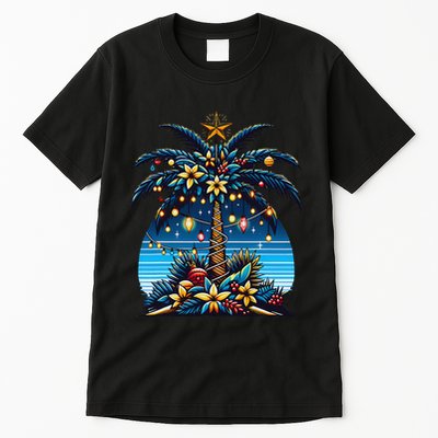 Christmas Perioperative Nurse Tech Surg Holiday Crew Tall T-Shirt
