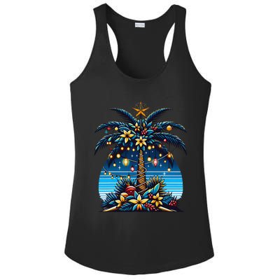 Christmas Perioperative Nurse Tech Surg Holiday Crew Ladies PosiCharge Competitor Racerback Tank