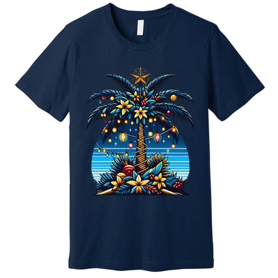 Christmas Perioperative Nurse Tech Surg Holiday Crew Premium T-Shirt