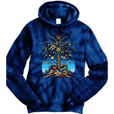 Christmas Perioperative Nurse Tech Surg Holiday Crew Tie Dye Hoodie