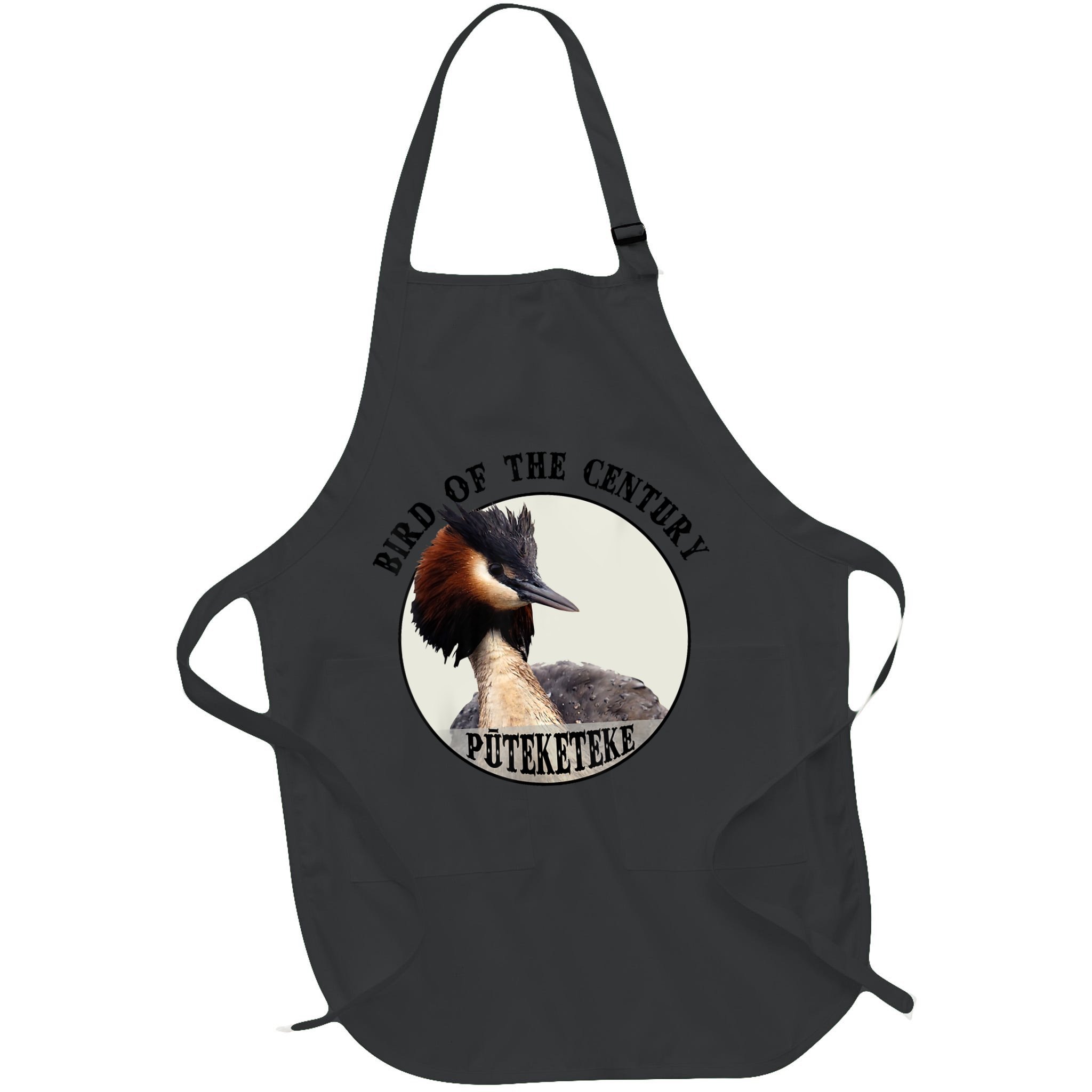Cute Puteketeke New ZealandS Bird Of The Century Flower Apron