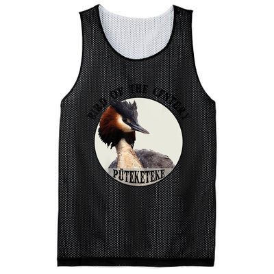 Cute Puteketeke New ZealandS Bird Of The Century Flower Mesh Reversible Basketball Jersey Tank