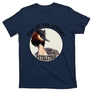 Cute Puteketeke New ZealandS Bird Of The Century Flower T-Shirt